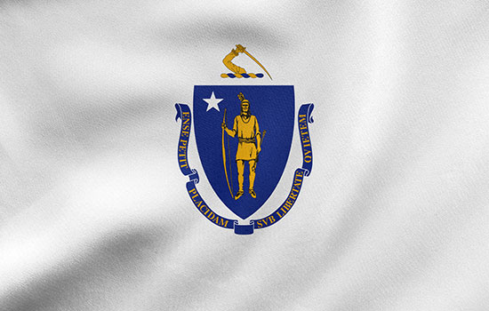 Massachusetts state flag